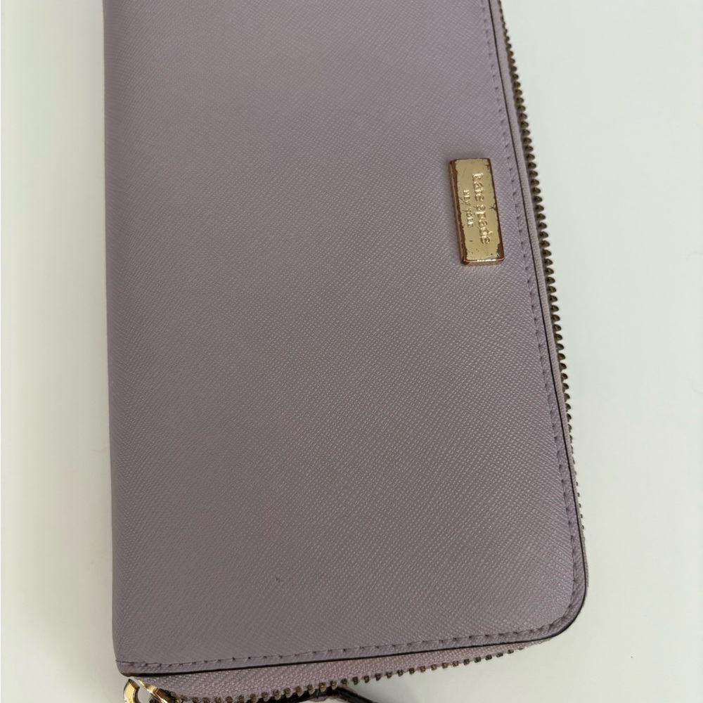 Kate Spade Lavender Zip Wallet free r